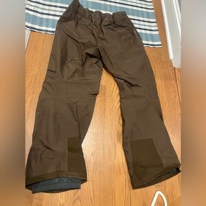 Patagonia Men's Dark Brown Ski  Pants